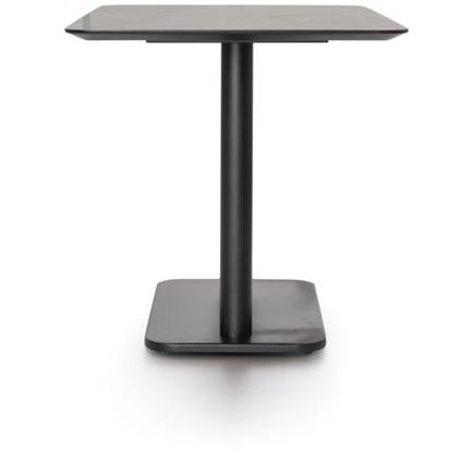 Coco Maison Brest bistrotafel stone anthracite 120x75cm Zwart